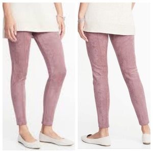 Suede Pink Riding Pants
